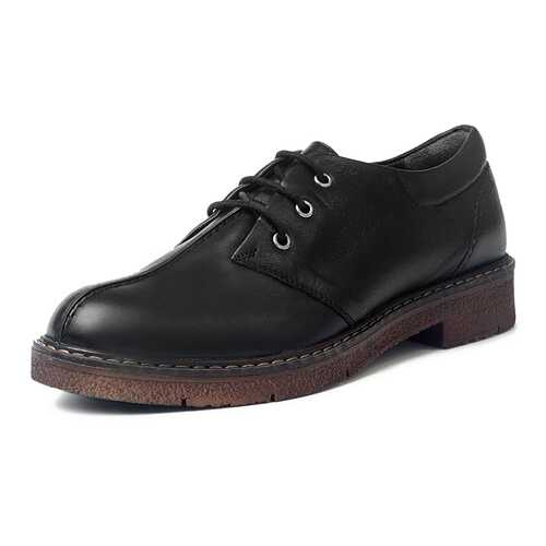 Полуботинки женские Alessio Nesca 710018299 черные 36 RU в Pull and Bear