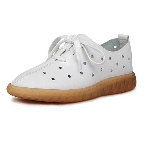 Полуботинки женские Alessio Nesca Comfort 710018842 белые 39 RU в Pull and Bear