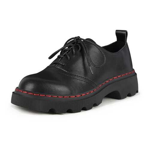Полуботинки женские Alessio Nesca YYQ20W-12B черные 40 RU в Pull and Bear