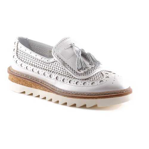 Полуботинки женские Barracuda BD0741B белые 41 RU в Pull and Bear