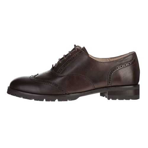 Полуботинки женские M.SHOES 445325102 коричневые 38 RU в Pull and Bear
