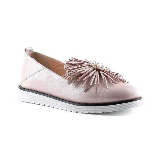 Полуботинки женские Shoes Market 61-3065-511 бежевые 38 RU в Pull and Bear