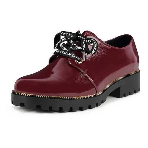 Полуботинки женские T.Taccardi K0706LC-1A бордовые 39 RU в Pull and Bear