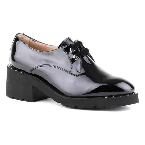 Полуботинки женские ZENUX 85310PVERN0000 черные 37 RU в Pull and Bear
