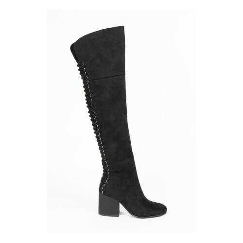 Ботфорты женские Velvet 433-02-IG-01-SB черные 36 RU в Pull and Bear