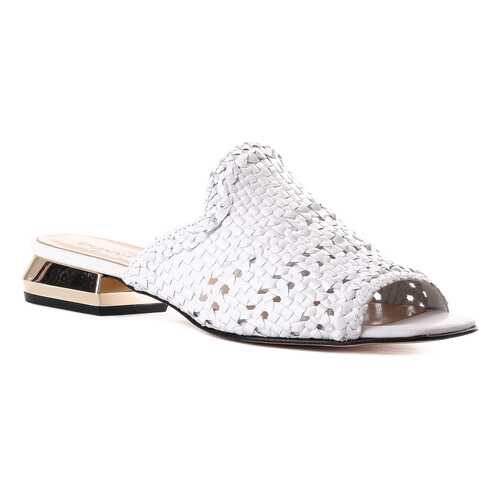 Мюли женские Donna Soft MOT1363P белые 41 RU в Pull and Bear