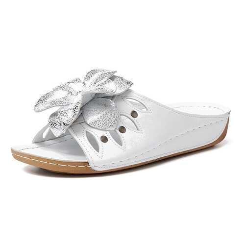 Сабо женские Alessio Nesca TR-AMR-097A белые 39 RU в Pull and Bear