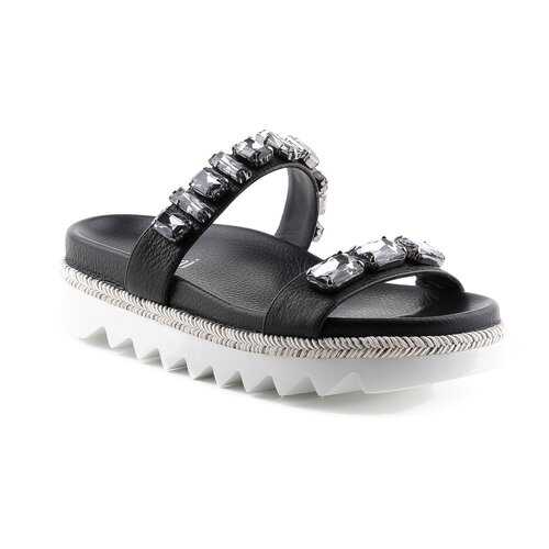 Сабо женские Pertini 181W14964D черные 36.5 RU в Pull and Bear