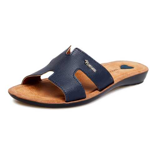 Шлепанцы женские T.Taccardi 00906150 синие 36 RU в Pull and Bear