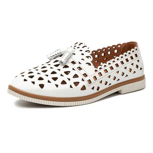 Туфли женские Alessio Nesca TR-BZ-2020-100 белые 38 RU в Pull and Bear