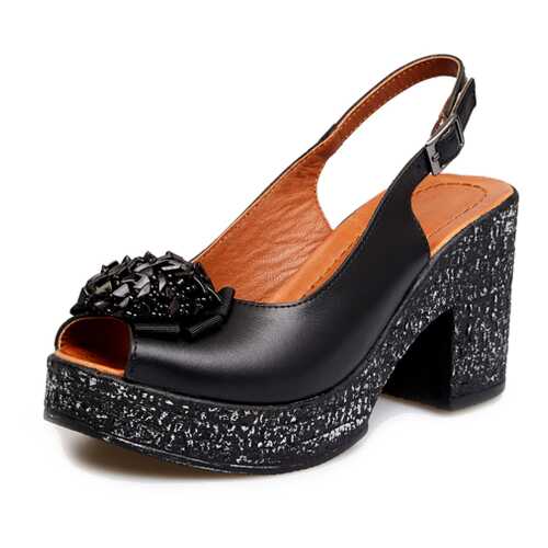 Туфли женские Alessio Nesca TR-YR-AMR-031 черные 38 RU в Pull and Bear