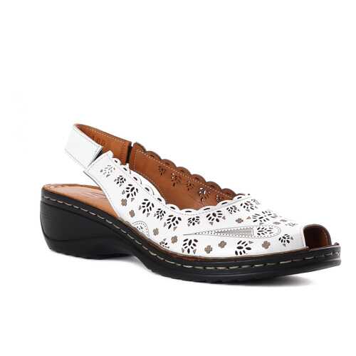 Туфли женские Shoes Market 168-2353-10 белые 38 RU в Pull and Bear