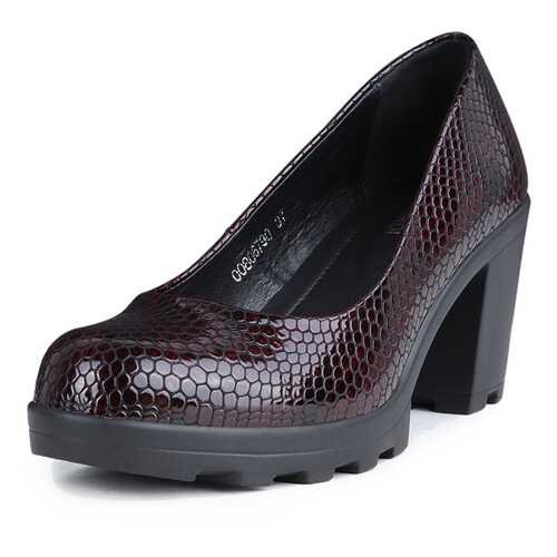Туфли женские T.Taccardi K0480PM-1A бордовые 37 RU в Pull and Bear