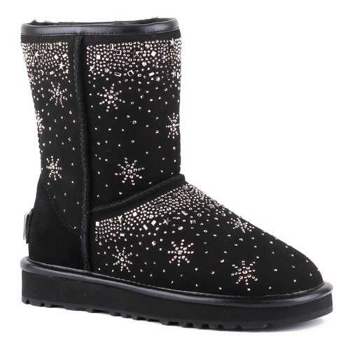 Угги женские GIANNI RENZI RS1050A черные 41 RU в Pull and Bear