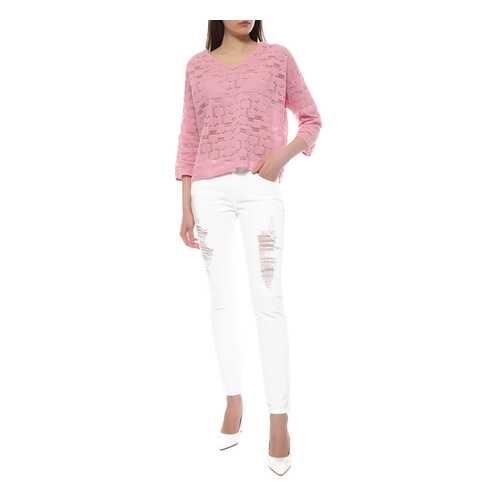 Джинсы женские BLUGIRL 5264081 белые 42 IT в Pull and Bear