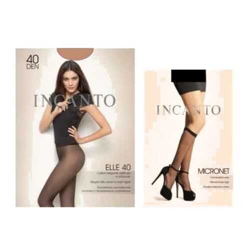 Колготки Incanto Elle 40 daino + гольфы Micronet, размер 4 в Pull and Bear
