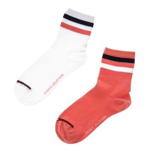 Набор носков женских Tommy Hilfiger 491006001 белых 35-38 US в Pull and Bear