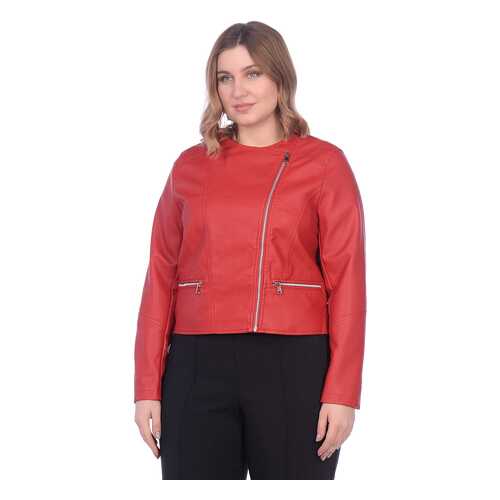 Куртка женская Modis M201W00843O517 красная XXL в Pull and Bear