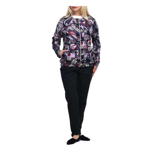 Куртка женская OLSI 1817009_2 фиолетовая 56 RU в Pull and Bear