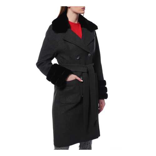 Пальто женское ARMODIA AR3669 серое 40 EU в Pull and Bear
