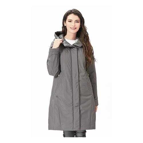Пальто женское D`imma fashion studio 2045 серое 44 EU в Pull and Bear