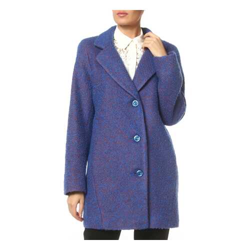 Пальто женское TWELVE MONTHS Б7DB0069 голубое 48 RU в Pull and Bear