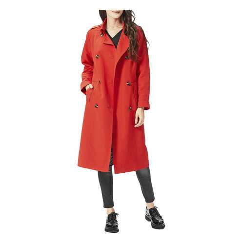 Плащ женский D`imma 2050 красный 48 RU в Pull and Bear