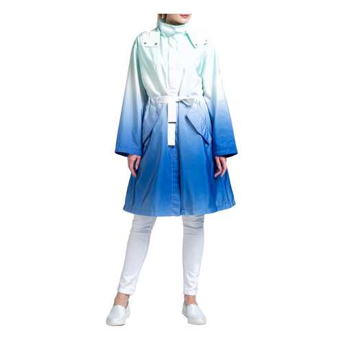 Плащ женский ODRI MIO 20410802-1 голубой 40 IT в Pull and Bear