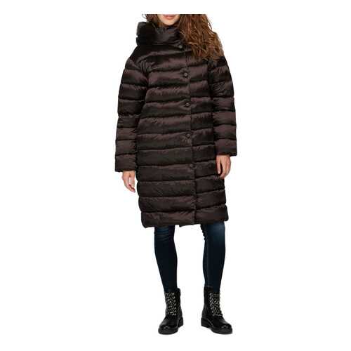 Пуховик-пальто женский Volcante VL 190101 - DEEP BROWN коричневый 42 RU в Pull and Bear