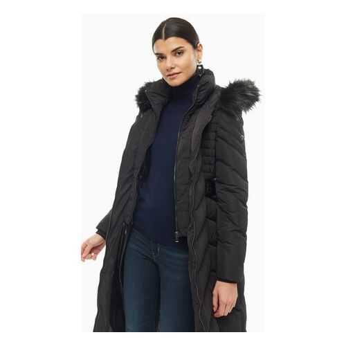 Пуховик женский Guess W94L83-W94G0-JBLK черный XS в Pull and Bear