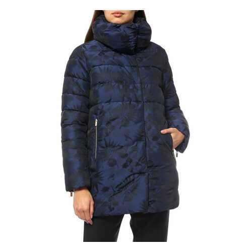 Пуховик женский Madzerini NELLY синий 46 IT в Pull and Bear