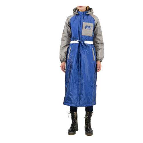 Тренч женский Pavel Yerokin SPBN-70 синий 44 RU в Pull and Bear