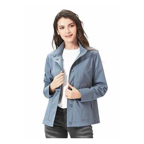 Ветровка женская D`imma fashion studio 2041 синяя 44 EU в Pull and Bear