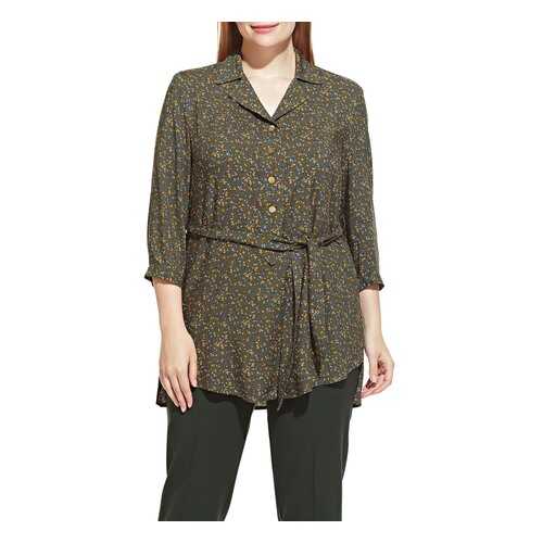 Блуза женская Averi 40.1859.2. зеленая 52 RU в Pull and Bear