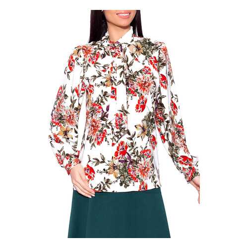 Блуза женская EMANSIPE 346890209 белая 44 RU в Pull and Bear