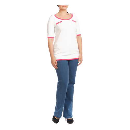 Блуза женская LAFEI-NIER H722485R белая 4XL в Pull and Bear