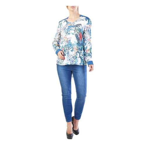 Блуза женская LAFEI-NIER H722920-RM голубая 2XL в Pull and Bear