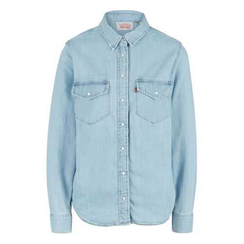 Блуза женская Levi's 1678600010 синяя S в Pull and Bear