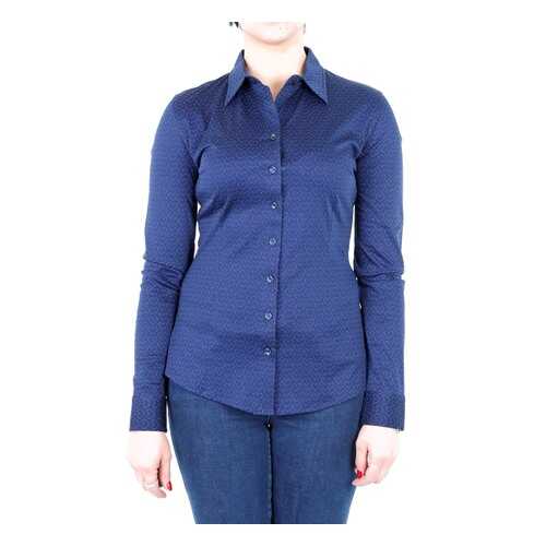 Рубашка женская DELFIN GD30300042 синяя XL в Pull and Bear