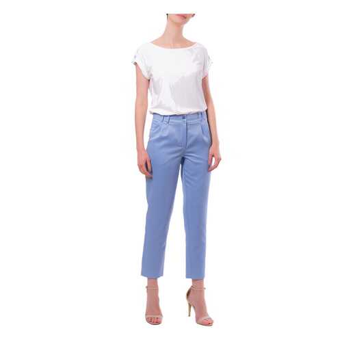Брюки женские Argent VLQ900820 голубые 52 RU в Pull and Bear