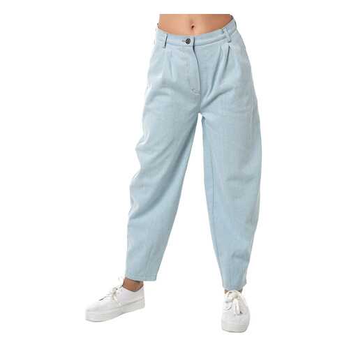 Брюки женские DIZZYWAY 20238 голубые 50 RU в Pull and Bear