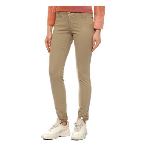 Брюки женские TRUSSARDI JEANS 5241128 бежевые 30 IT в Pull and Bear