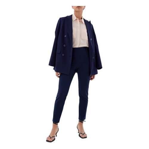 Брюки женские ZARINA 328232730 синие 48 в Pull and Bear
