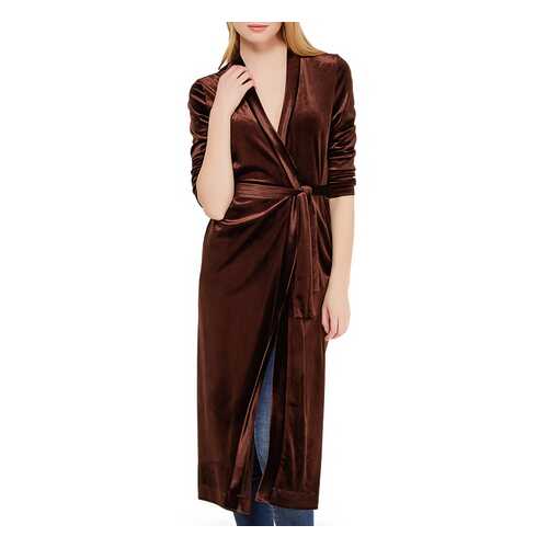 Кардиган женский Alina Assi MP002XW13QG2 коричневый M в Pull and Bear