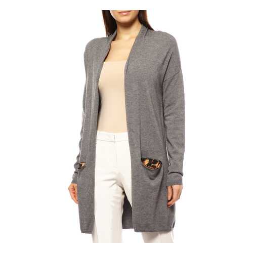 Кардиган женский Via Delle Perle 6471/00200 серый 48 IT в Pull and Bear