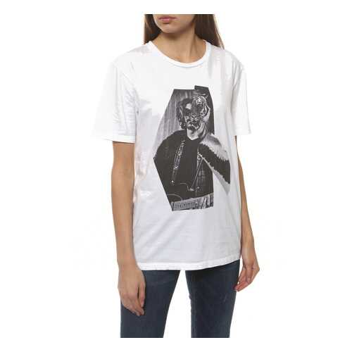 Футболка женская BRIAN DALES M1493 JK3667.001 белая XL в Pull and Bear