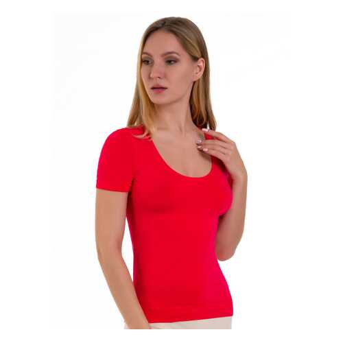 Футболка женская Mademoiselle T-Shirt Sc. Madonna розовая S/M в Pull and Bear