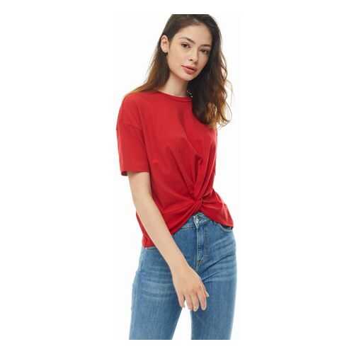 Футболка женская Noisy may 27012093 haute red красная XS в Pull and Bear