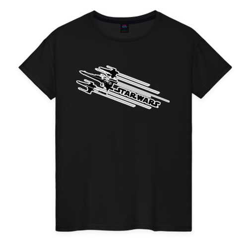 Футболка женская ВсеМайки 1689593 черная M в Pull and Bear