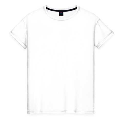 Футболка женская ВсеМайки 2147221 белая M в Pull and Bear